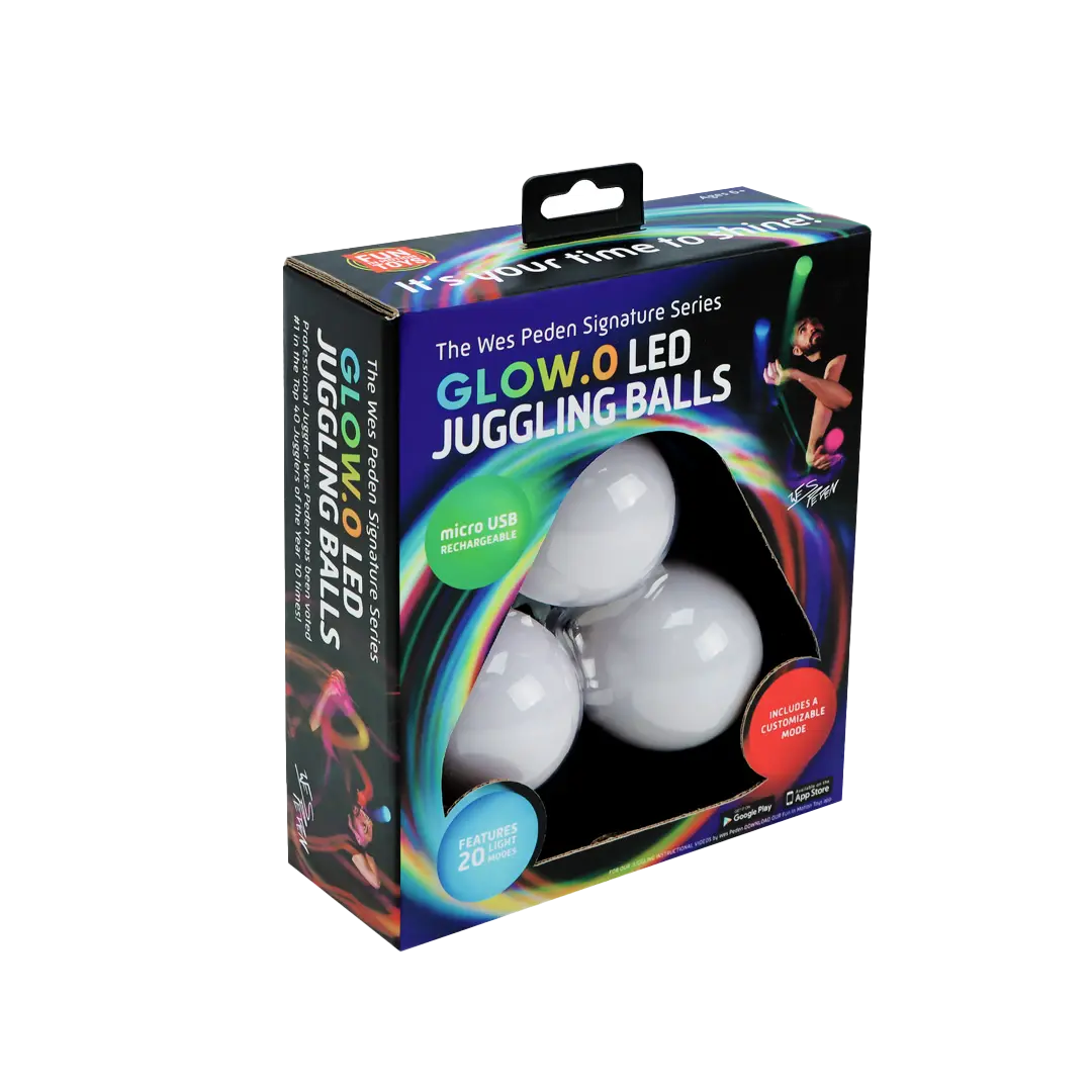 Wes Peden Glow.0 Juggling Balls L7