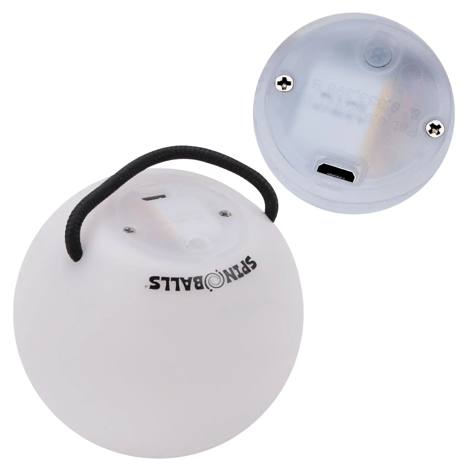 Spinballs Glow. 0 LED Rechargeable Poi Set P8