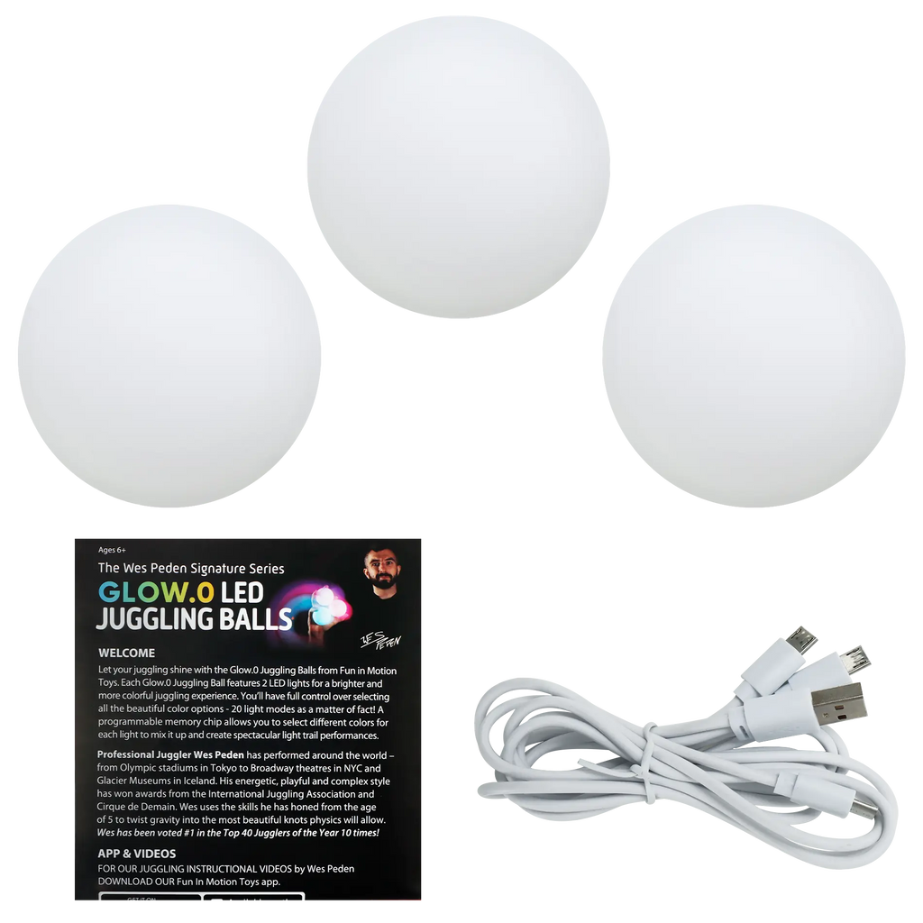 Wes Peden Glow.0 Juggling Balls L7