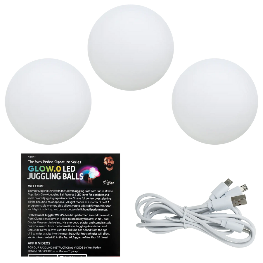 Wes Peden Glow.0 Juggling Balls L7