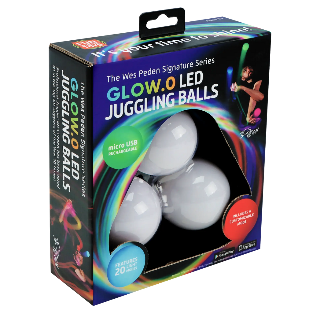 Wes Peden Glow.0 Juggling Balls L7